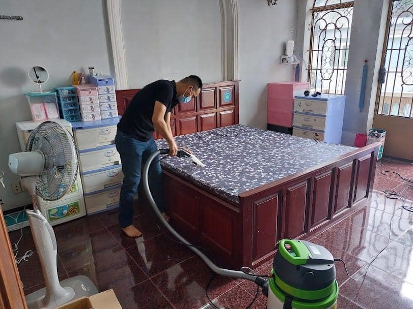 Giặt nệm tại nhà giá rẻ