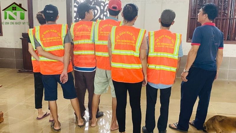 Quy trình của dịch vụ dọn nhà đón Tết tại Nam Tín
