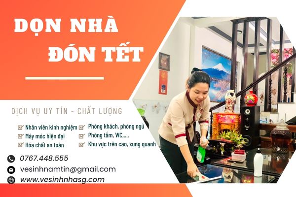 Dịch vụ dọn nhà đón tết