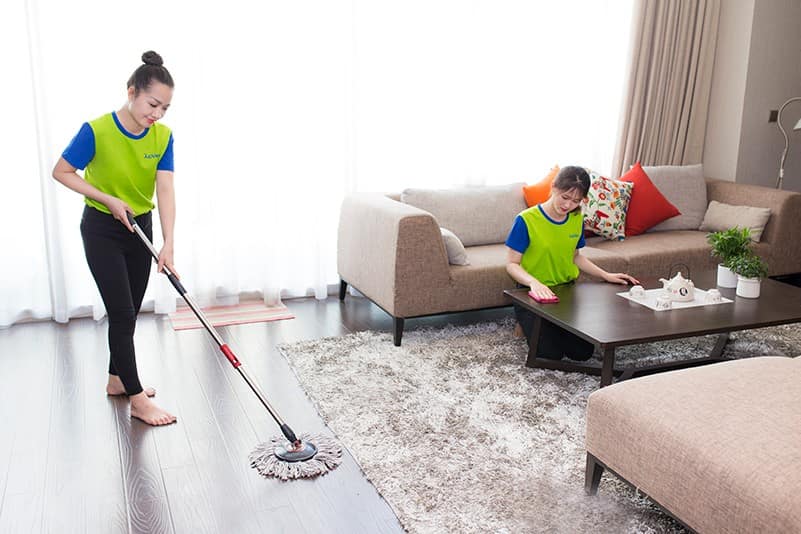 vệ sinh căn hộ chung cư
